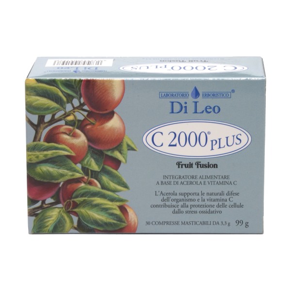 C 2000 PLUS FRUIT FUSION 30 COMPRESSE DI LEO - Newepa Srl