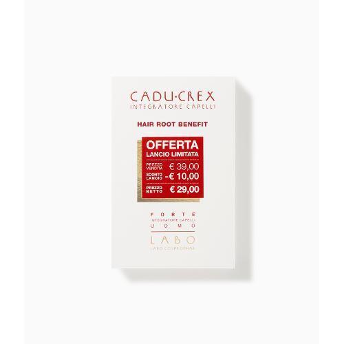 CADU-CREX HAIR ROOT BENEFIT INTEGRATORE CAPELLI UOMO 60 COMPRESSE PESO CONF. 60 GR - Newepa Srl