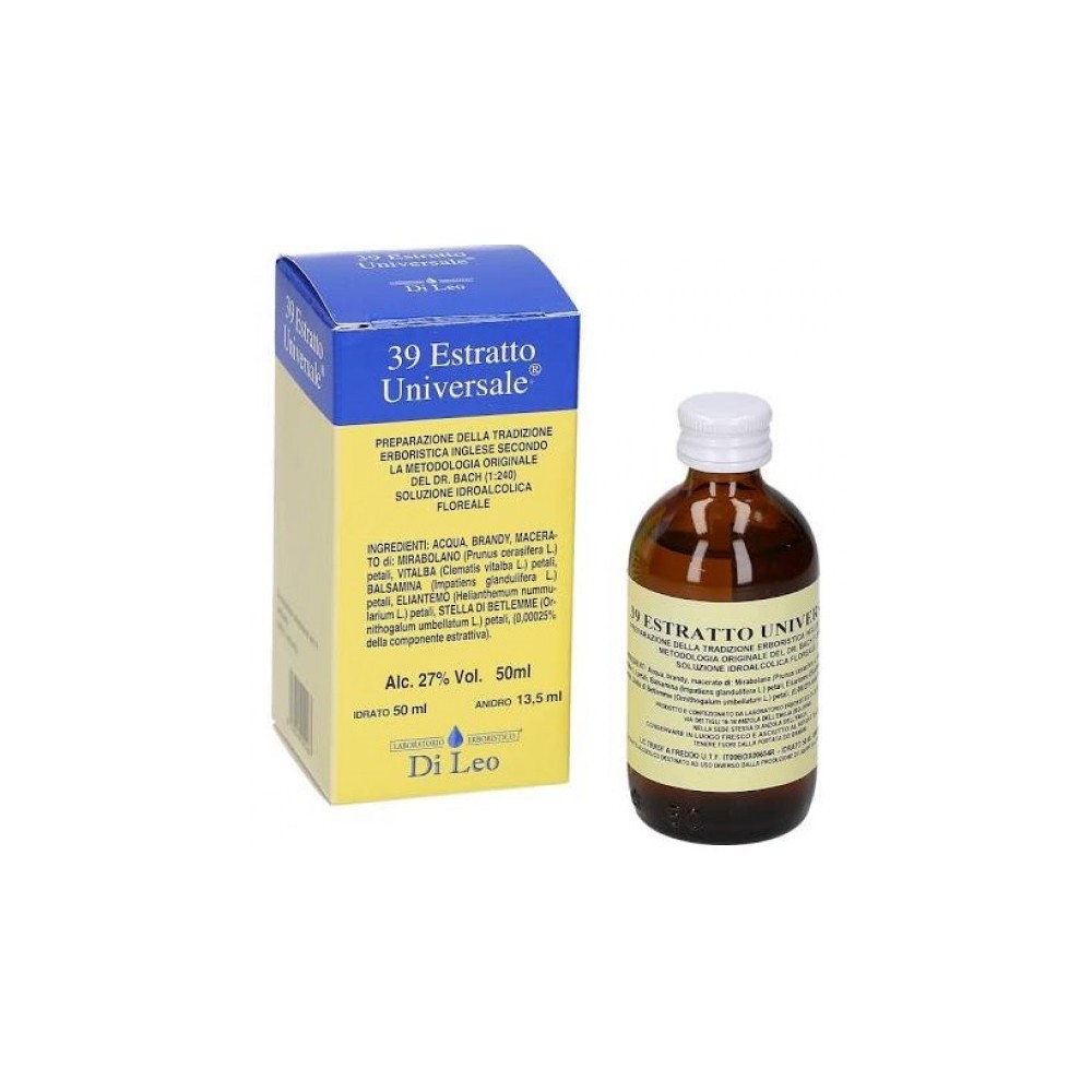 FIORI DI BACH ESTRATTO UNIVERSALE 50 ML DI LEO - Newepa Srl