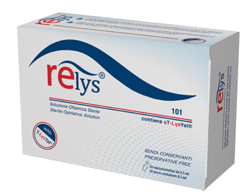 RELYS MONODOSE SOLUZIONE OFTALMICA 30 MINICONTENITORI DA 0,5 ML SENZA CONSERVANTI - Newepa Srl