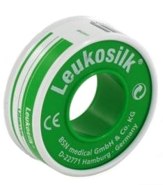 CEROTTO IN ROCCHETTO LEUKOSILK IPOALLERGENICO BIANCO 1,25X500 CM - Newepa Srl