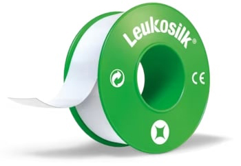 CEROTTO IN ROCCHETTO LEUKOSILK IPOALLERGENICO BIANCO 2,5X500 CM - Newepa Srl