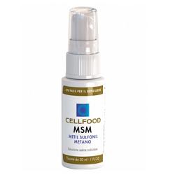CELLFOOD MSM METIL SULFONIL METANO SOLUZIONE SALINA COLLOIDALE 30 ML - Newepa Srl