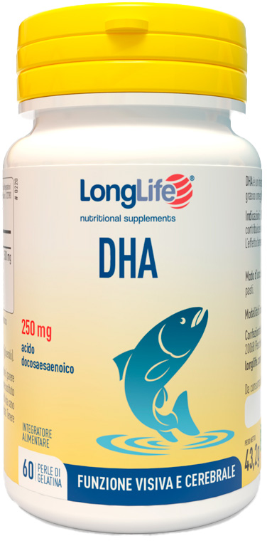 LONGLIFE DHA 250 MG 60 PERLE - Newepa Srl