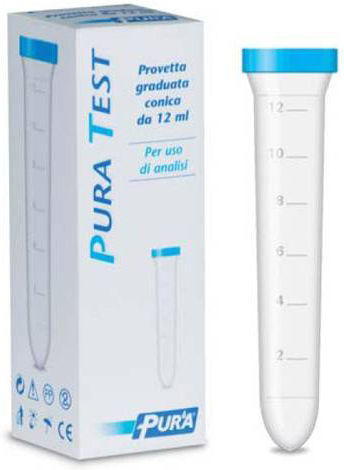 PROVETTA PER URINE PURA TEST GRADUATA CONICA 12 ML - Newepa Srl
