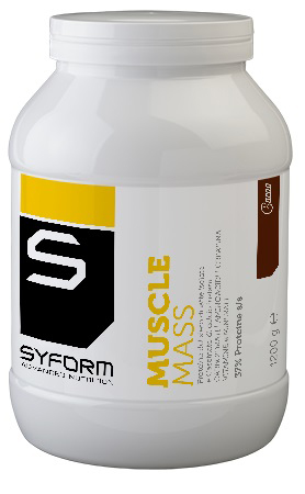MUSCLE MASS CACAO 1200 G - Newepa Srl