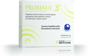 PROBINUL 5 12 BUSTINE 5 G AROMA CIOCCOLATO - Newepa Srl