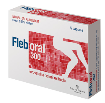 FLEBORAL 300 5 CAPSULE - Newepa Srl