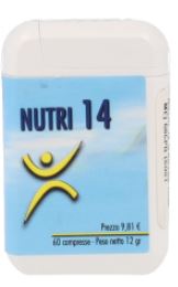 NUTRI 14 60 COMPRESSE - Newepa Srl