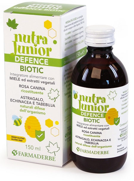 NUTRA JUNIOR DEFENCE BIOTIC 150 ML - Newepa Srl