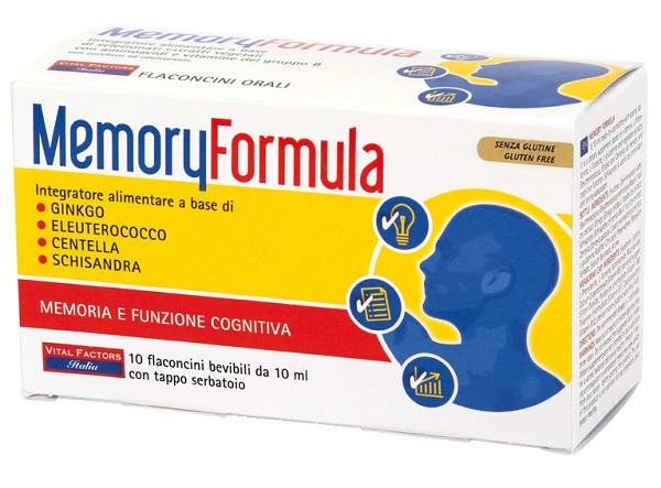 MEMORY FORMULA 10 FLACONCINI 10 ML - Newepa Srl