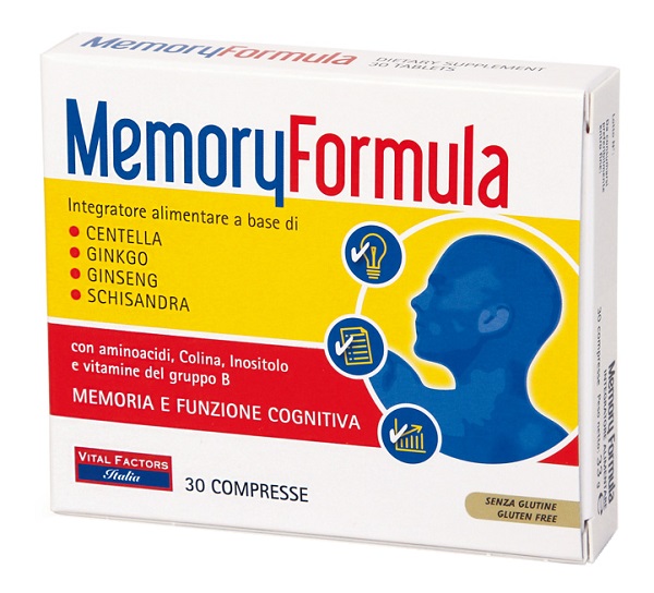 MEMORY FORMULA 30 COMPRESSE - Newepa Srl