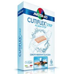 CEROTTO MASTER-AID CUTIFLEXMED STRIP TRASPARENTE IMPERMEABILE SUPPORTO IN POLIURETANO MEDIO 10 PEZZI - Newepa Srl