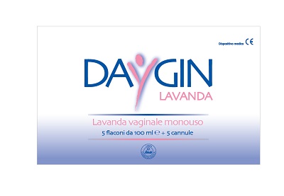 DAYGIN LAVANDA VAGINALE 5 FLACONI DA 100 ML + 5 CANNULE - Newepa Srl