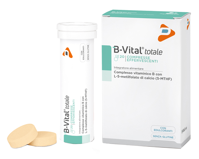 B-VITAL TOTALE ARANCIA 2 TUBI 10 COMPRESSE EFFERVESCENTI - Newepa Srl