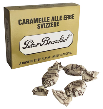 PETER BRONCHIAL CARAMELLA PROPOLI 50 G - Newepa Srl