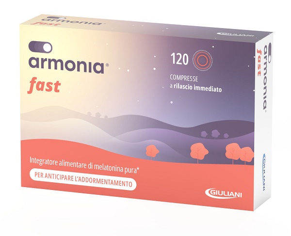 ARMONIA FAST 1 MG MELATONINA 120 COMPRESSE - Newepa Srl