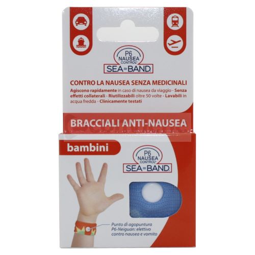 BRACCIALE ANTI NAUSEA PER BAMBINI P6 NAUSEA CONTROL 2 PEZZI - Newepa Srl