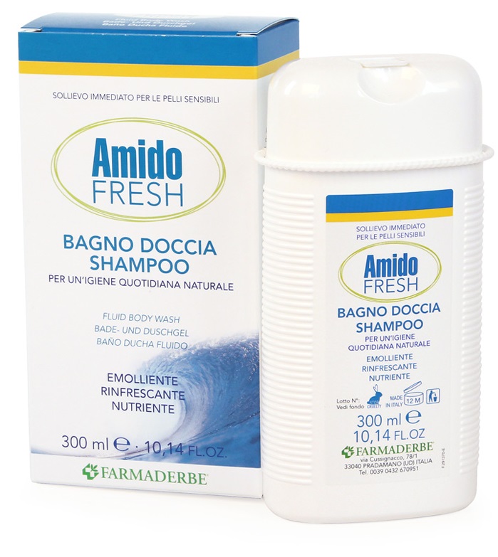 AMIDO FRESH BAGNO DOCCIA SHAMPOO 300 ML - Newepa Srl