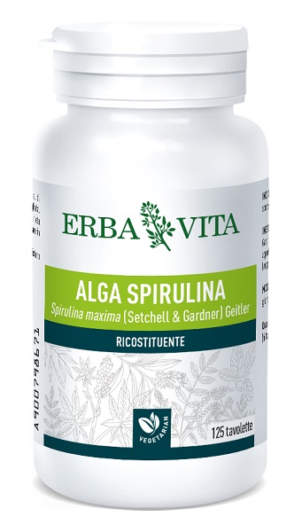ALGA SPIRULINA 125 TAVOLETTE 400 MG - Newepa Srl