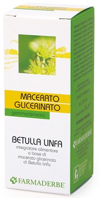 BETULLA LINFA MACERATO GLICERINATO 50 ML - Newepa Srl