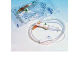 SET STERILE PER INFUSIONE IN MATERIALE ANALLERGICO CON PARA E ROLLER. CONFEZIONE SINGOLA - Newepa Srl