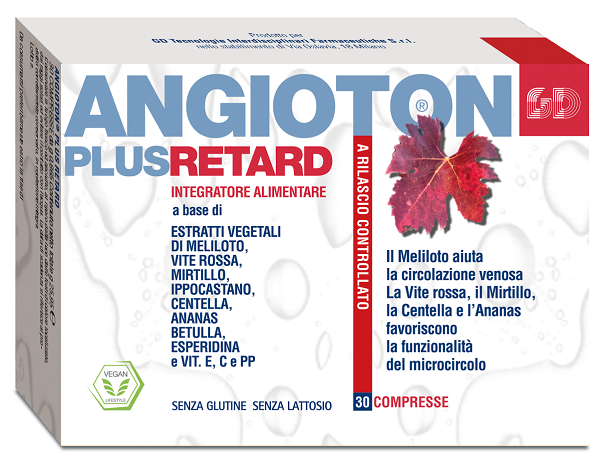ANGIOTON PLUS RETARD 30 COMPRESSE - Newepa Srl