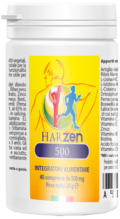 HARZEN 500 40 COMPRESSE - Newepa Srl
