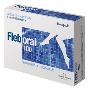 FLEBORAL 100 15 CAPSULE - Newepa Srl