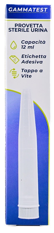 PROVETTA STERILE PER URINA 12ML GAMMADIS - Newepa Srl