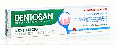 DENTOSAN GEL DENTIFRICIO CLOREXIDINA 0,2% 75 ML - Newepa Srl