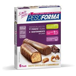 PESOFORMA BARRETTA CIOCCOLATO CARAMELLO 12 X 31 G - Newepa Srl