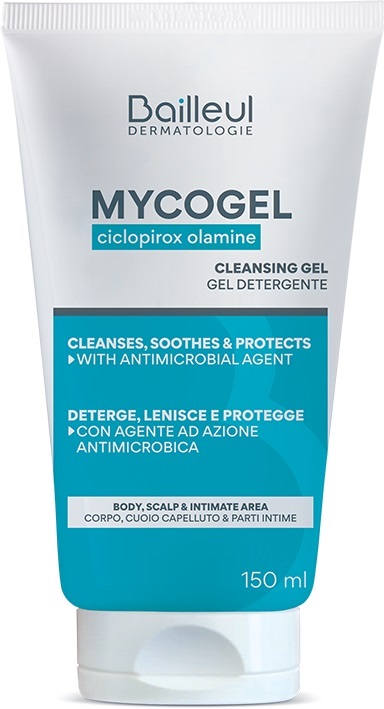 MYCOGEL GEL DETERGENTE SCHIUMOGENO 150 ML - Newepa Srl