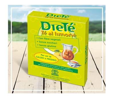 DIETE TE LIMONE SOLUBILE SENZA ZUCCHERO 10 BUSTINE - Newepa Srl