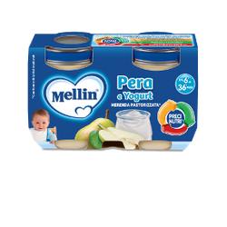 MELLIN MERENDA YOGURT PERA 2X120 G - Newepa Srl
