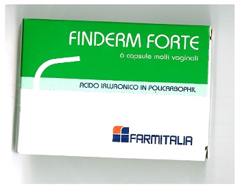 FINDERM FORTE CAPSULE MOLLI VAGINALI CONFEZIONE DA 6 PEZZI - Newepa Srl