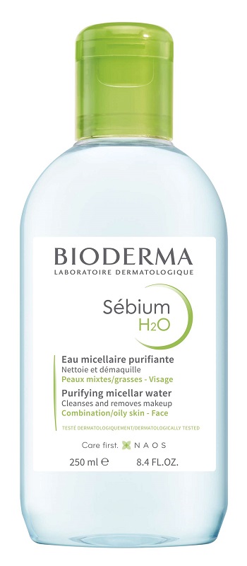 SEBIUM H2O ACQUA MICELLARE DETERGENTE PURIFICANTE 250 ML - Newepa Srl