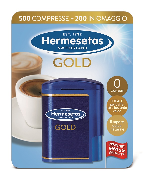 HERMESETAS GOLD 500+200 COMPRESSE 35 G - Newepa Srl