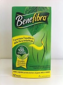 BENEFIBRA LIQUIDA 12 BUSTE X 60 ML - Newepa Srl
