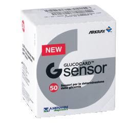 STRISCE MISURAZIONE GLICEMIA GLUCOCARD G SENSOR 50 PEZZI - Newepa Srl