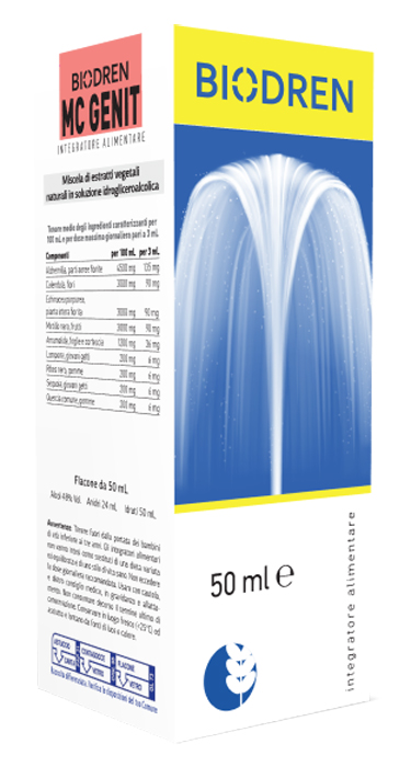 BIODREN MC GENIT SOLUZIONE IDROALCOLICA 50 ML - Newepa Srl