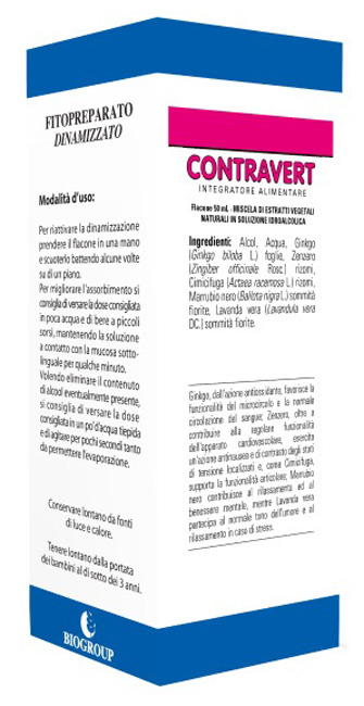CONTRAVERT 50 ML SOLUZIONE IDROALCOLICA - Newepa Srl