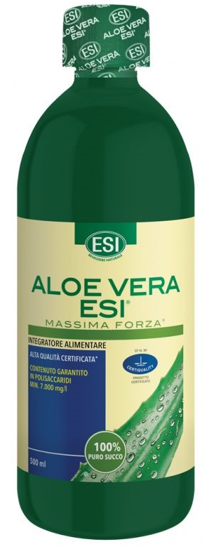 ESI ALOE VERA SUCCO MASSIMA FORZA 500 ML - Newepa Srl