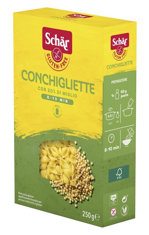 SCHAR CONCHIGLIETTE 250 G - Newepa Srl