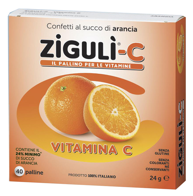 ZIGULI C ARANCIA 40 CONFETTI 24 G - Newepa Srl