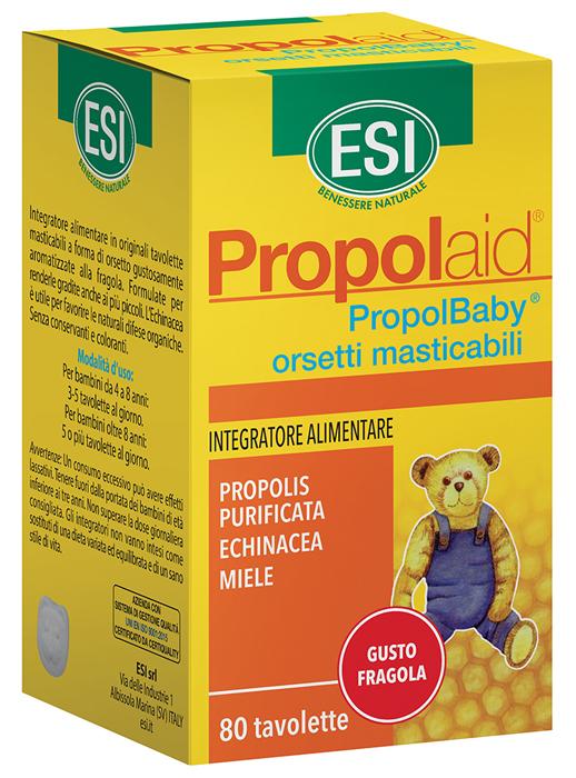 ESI PROPOLAID ORSETTI JUNIOR 80 TAVOLETTE - Newepa Srl