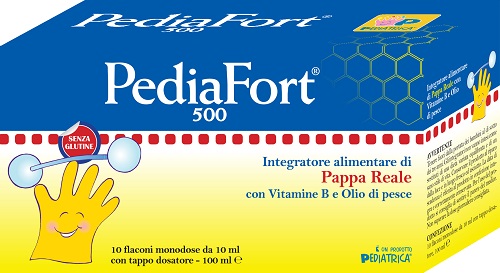 PEDIAFORT 500 10 FLACONI - Newepa Srl