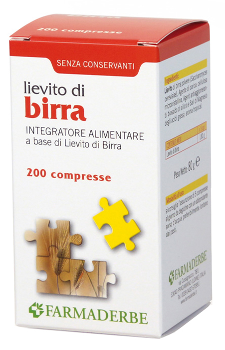 LIEVITO DI BIRRA 200 COMPRESSE - Newepa Srl