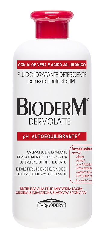 BIODERM DERMOLATTE PH AUTOEQUILIBRANTE 500 ML - Newepa Srl