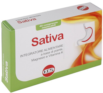 SATIVA 40 COMPRESSE MASTICABILI - Newepa Srl